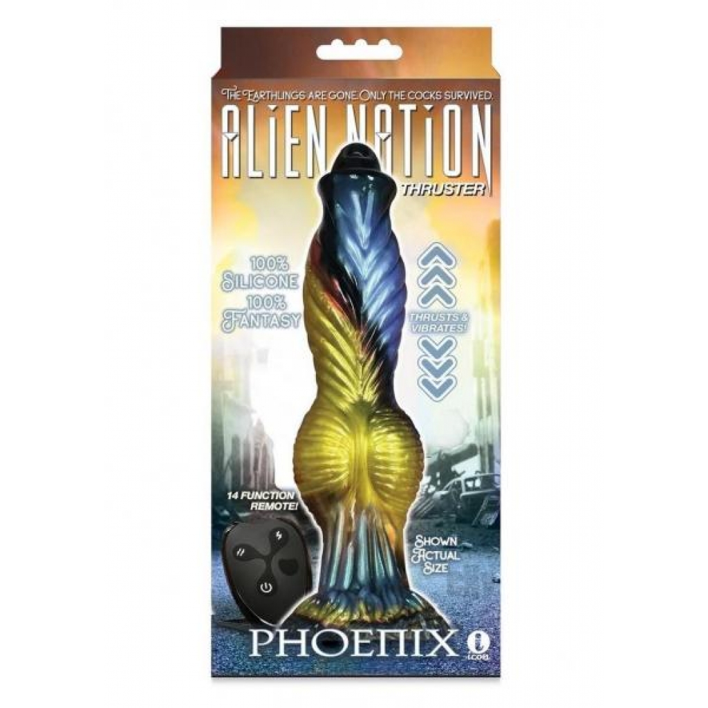 Alien Nation Phoenix Thrust Red/blk - Extreme Dildos