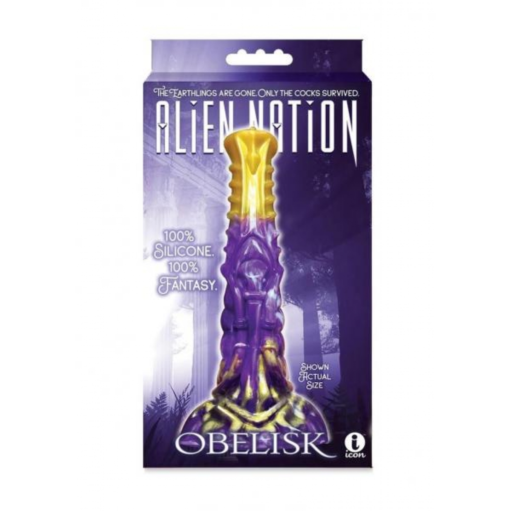 Alien Nation Obelisk Prp/gld - Extreme Dildos