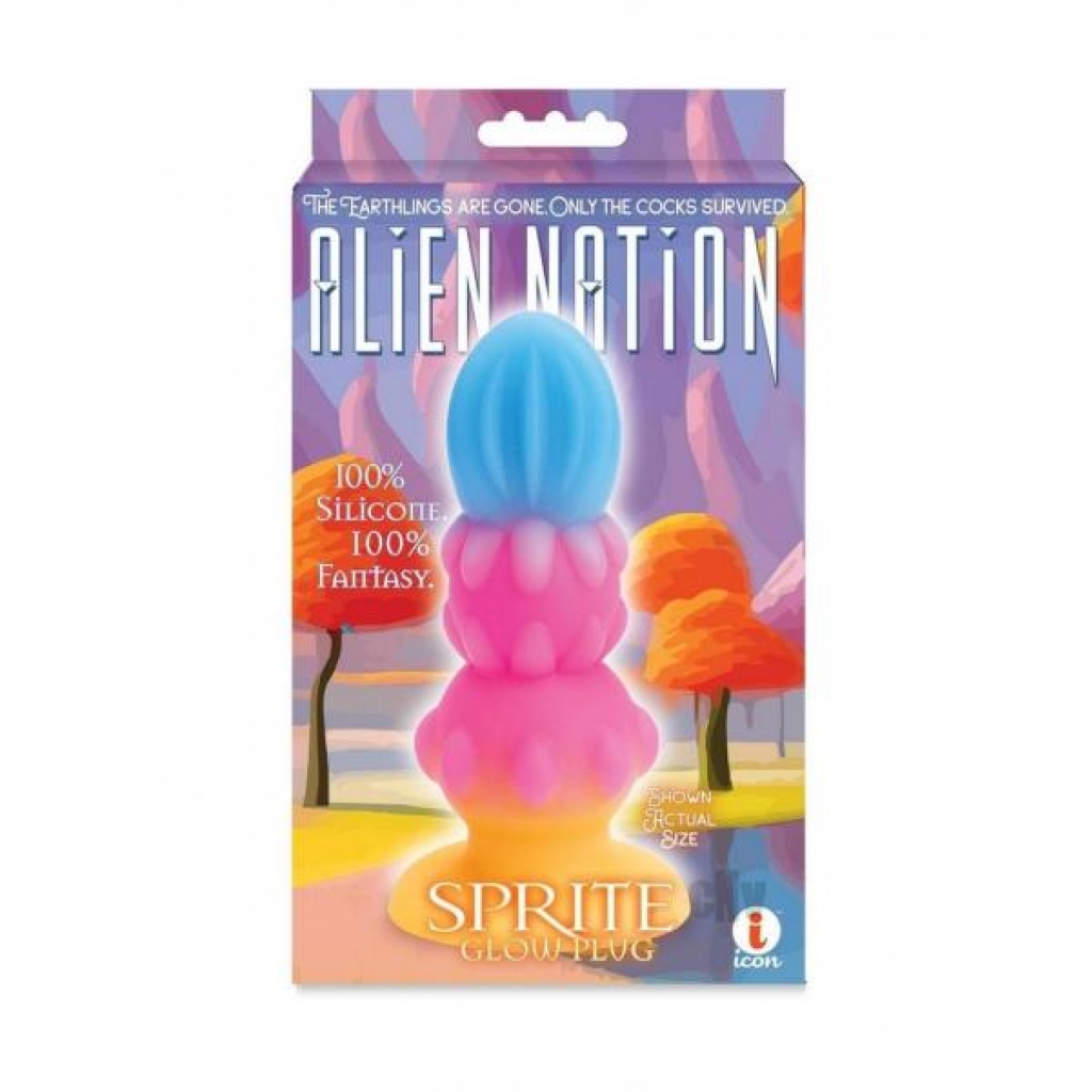 Alien Nation Sprite in Blu/Pink