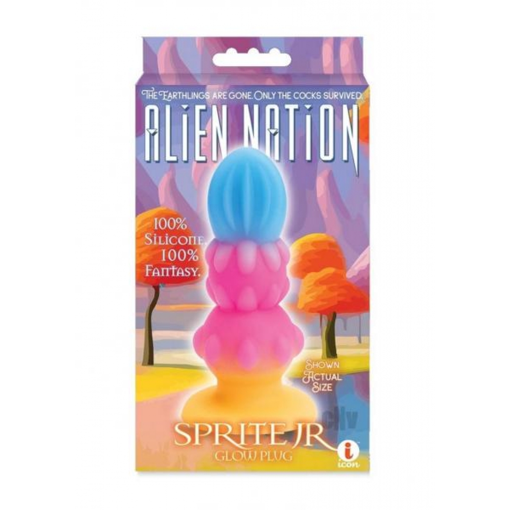 Alien Nation Sprite Jr Blu/pnk - Anal Plugs