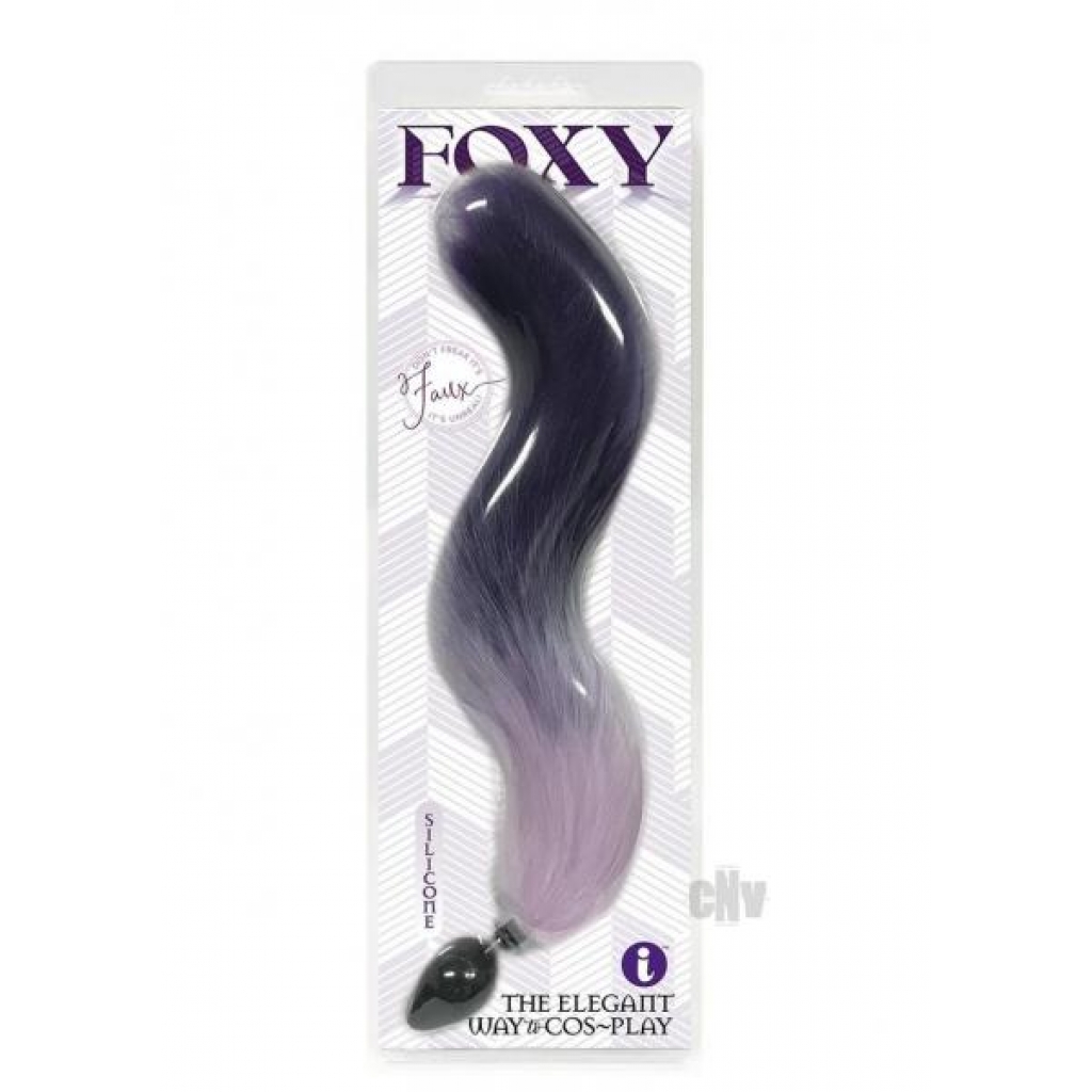 Foxy Fox Tail Plug - Purple