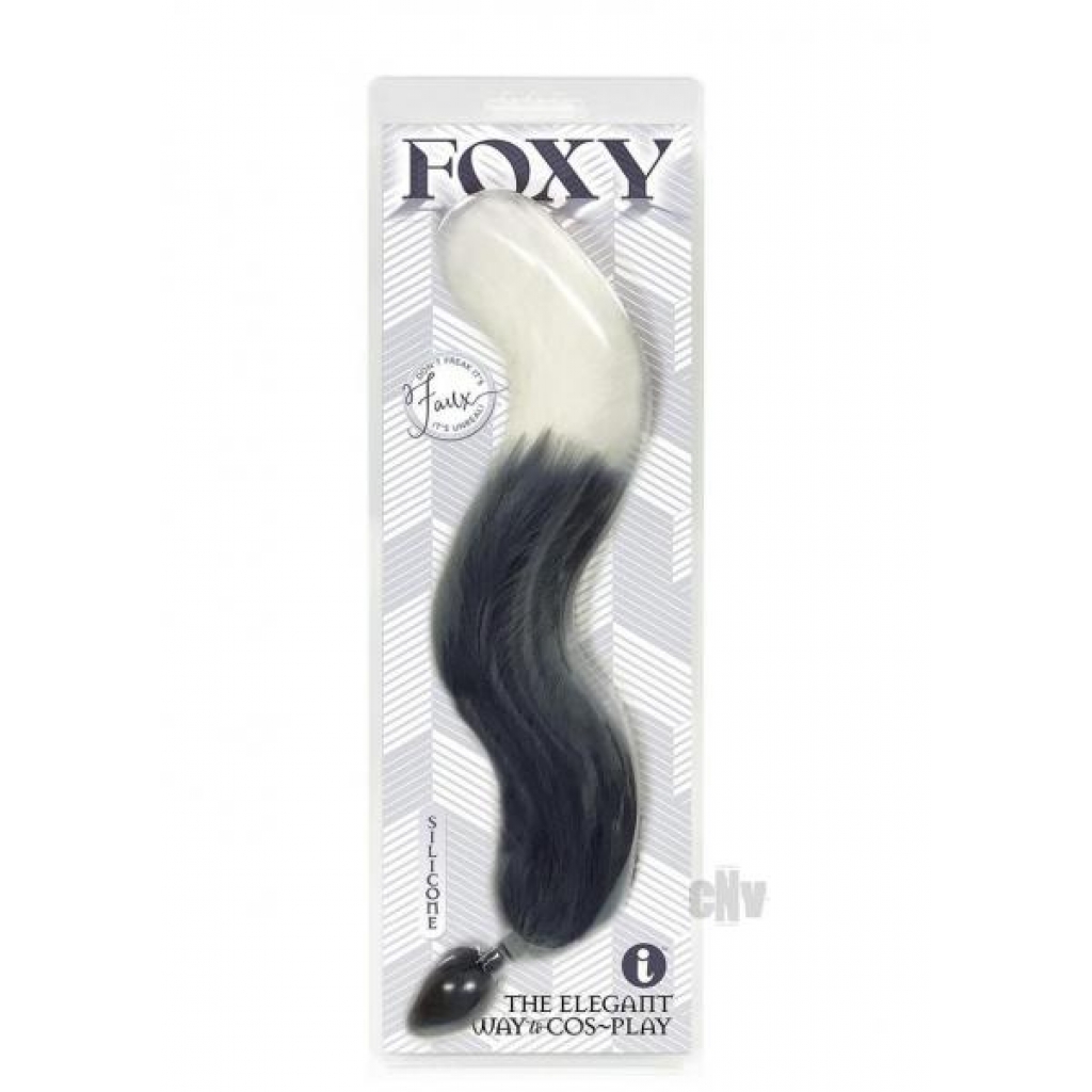 Foxy Fox Tail Plug Silver - Anal Plugs