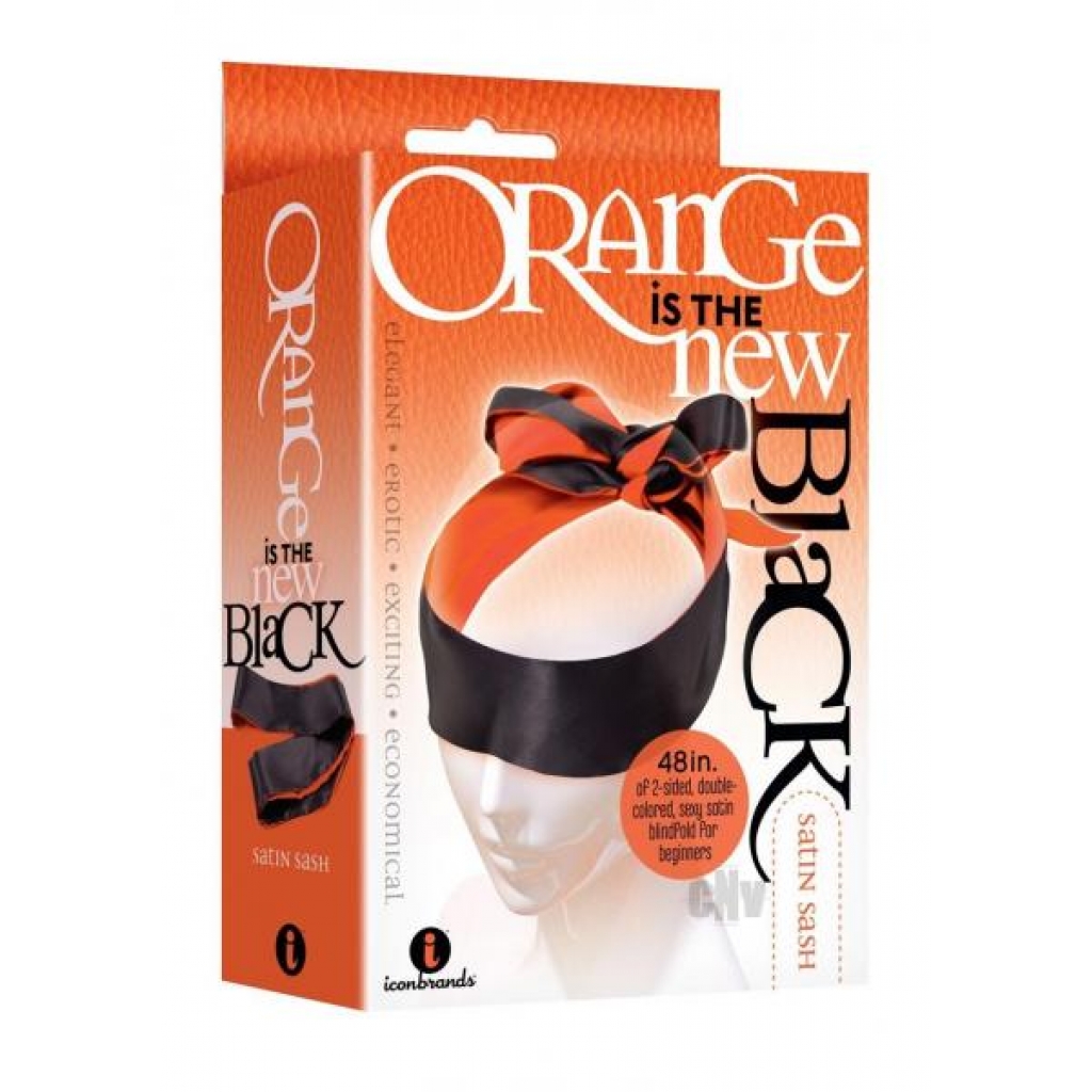 Oitnb Satin Sash Reverse Blindfold for Sensual Play