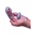 Vibrofinger Phallic Finger Massager in Purple