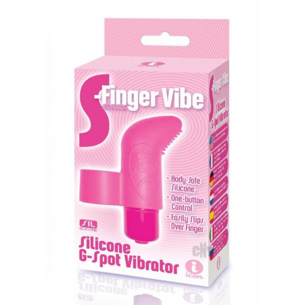 The 9 S-finger Vibe Pink - Finger Vibrators