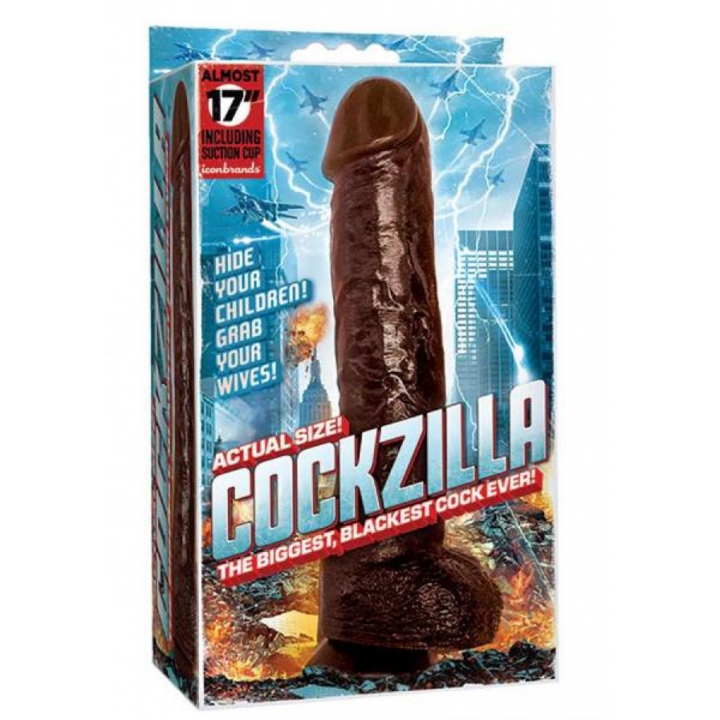 Cockzilla Black - Realistic Dildos & Dongs