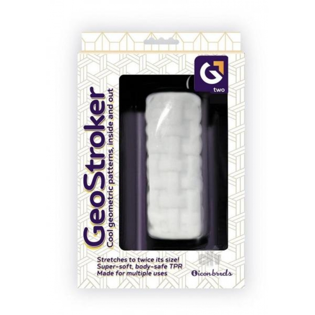 Geostroker 2 White - Masturbation Sleeves