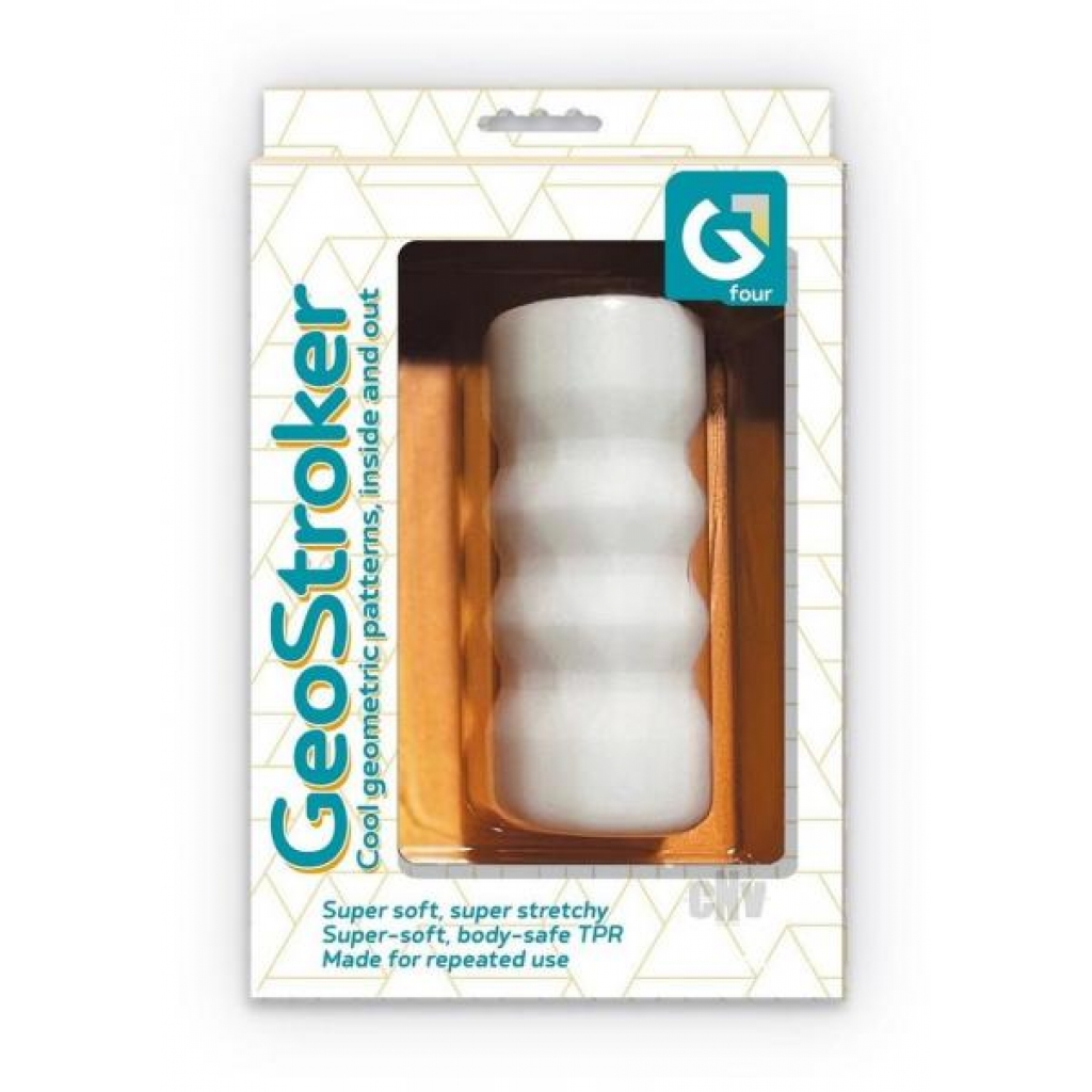 Geostroker 4 White - Masturbation Sleeves