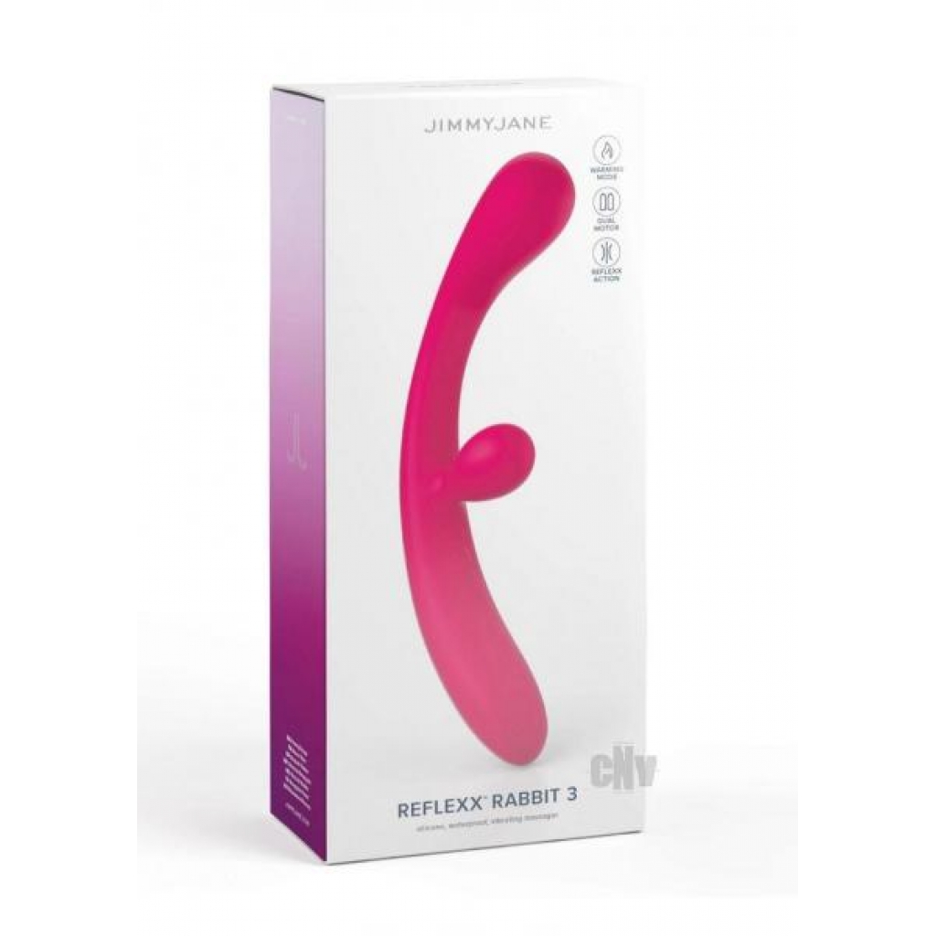 Jimmyjane Reflexx Rabbit 3 Fuchsia - Rabbit Vibrators