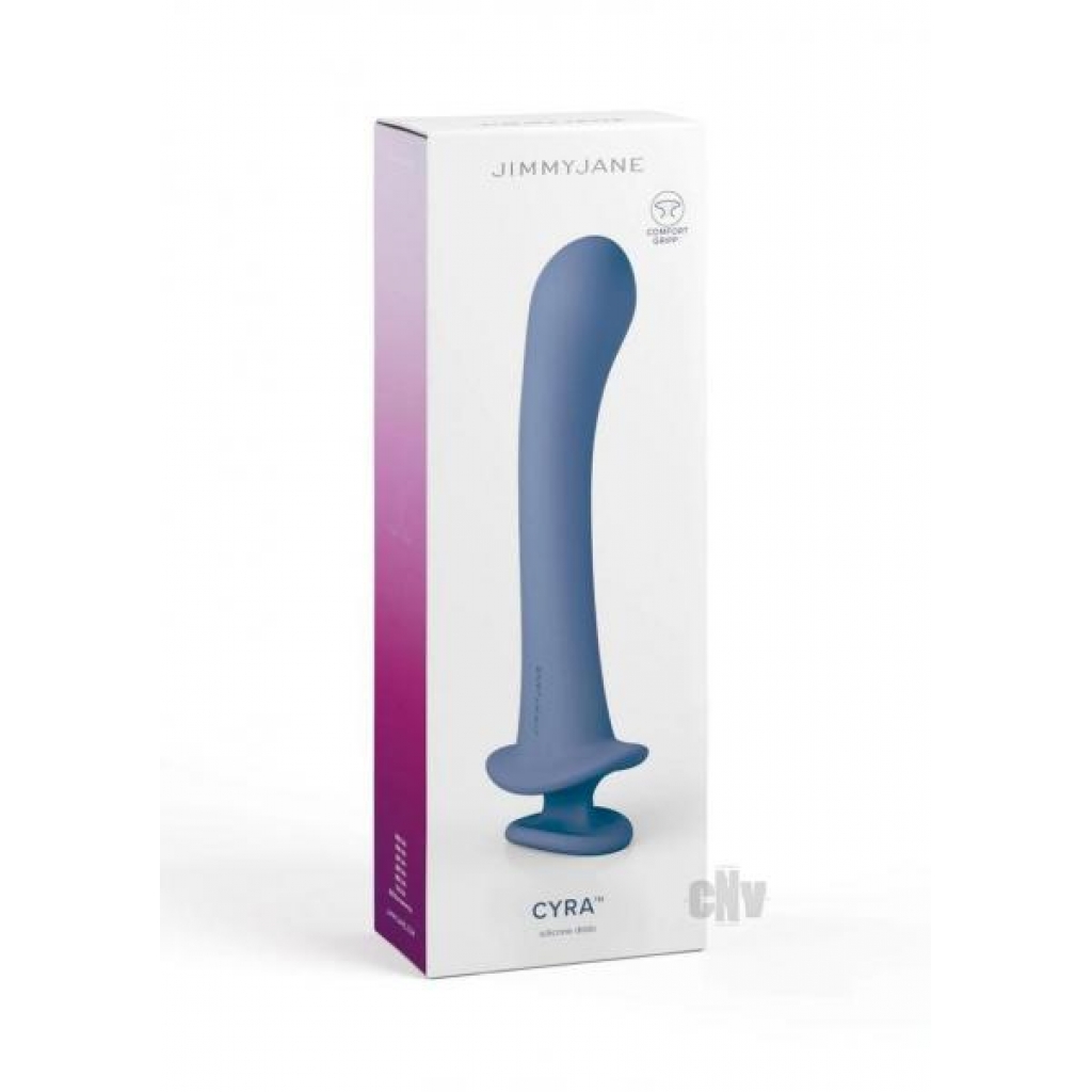 Jimmyjane Cyra Silicone Dildo Blue - Realistic Dildos & Dongs