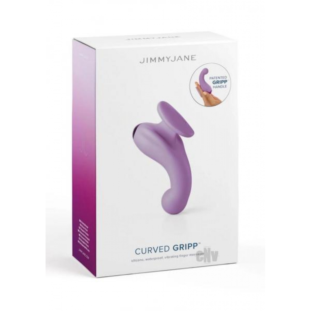 Jimmyjane Curved Gripp Purple - G-Spot Vibrators