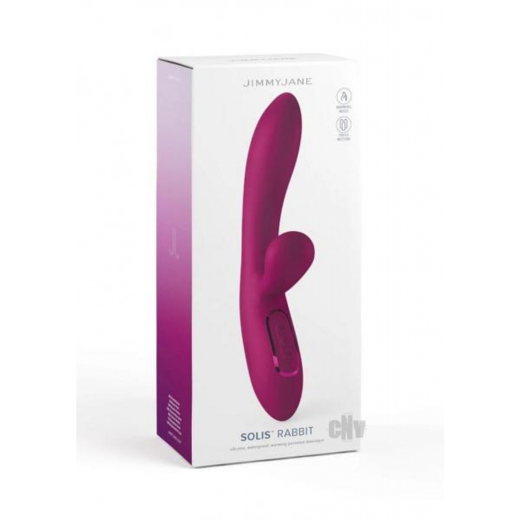 Jimmyjane Solis Rabbit Fuchsia - Rabbit Vibrators