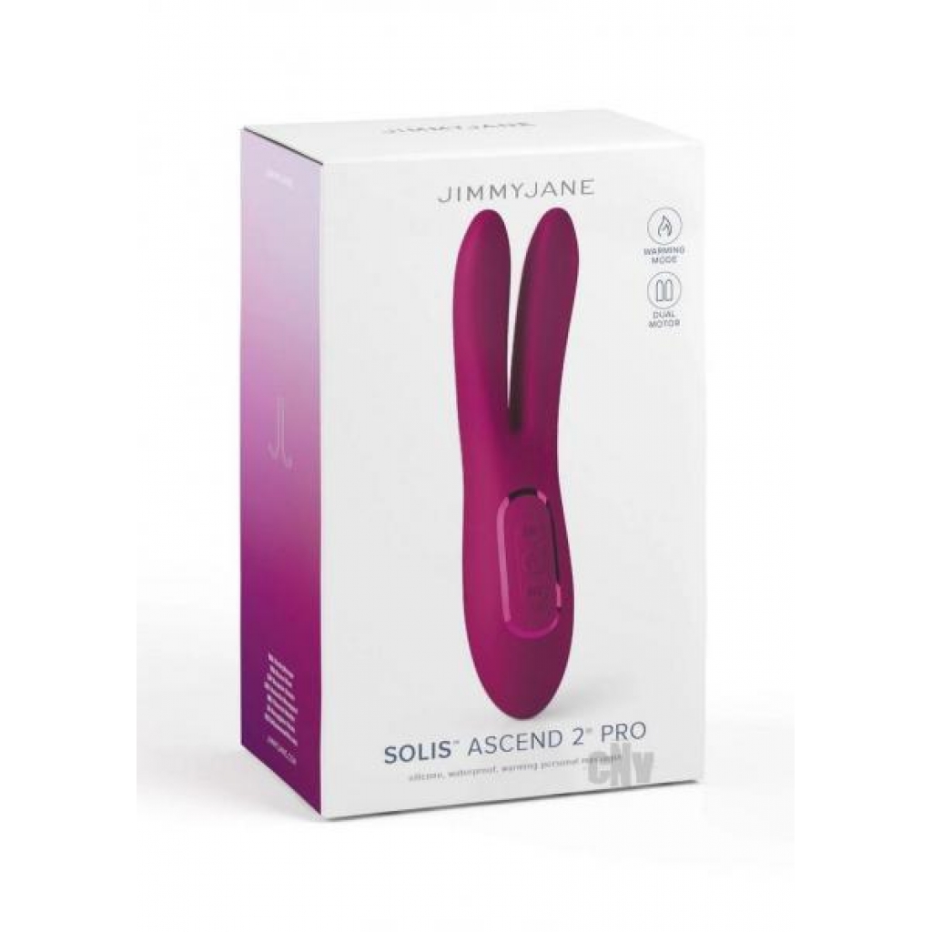 Jimmyjane Solis Ascend 2 Pro Purple - Clit Cuddlers