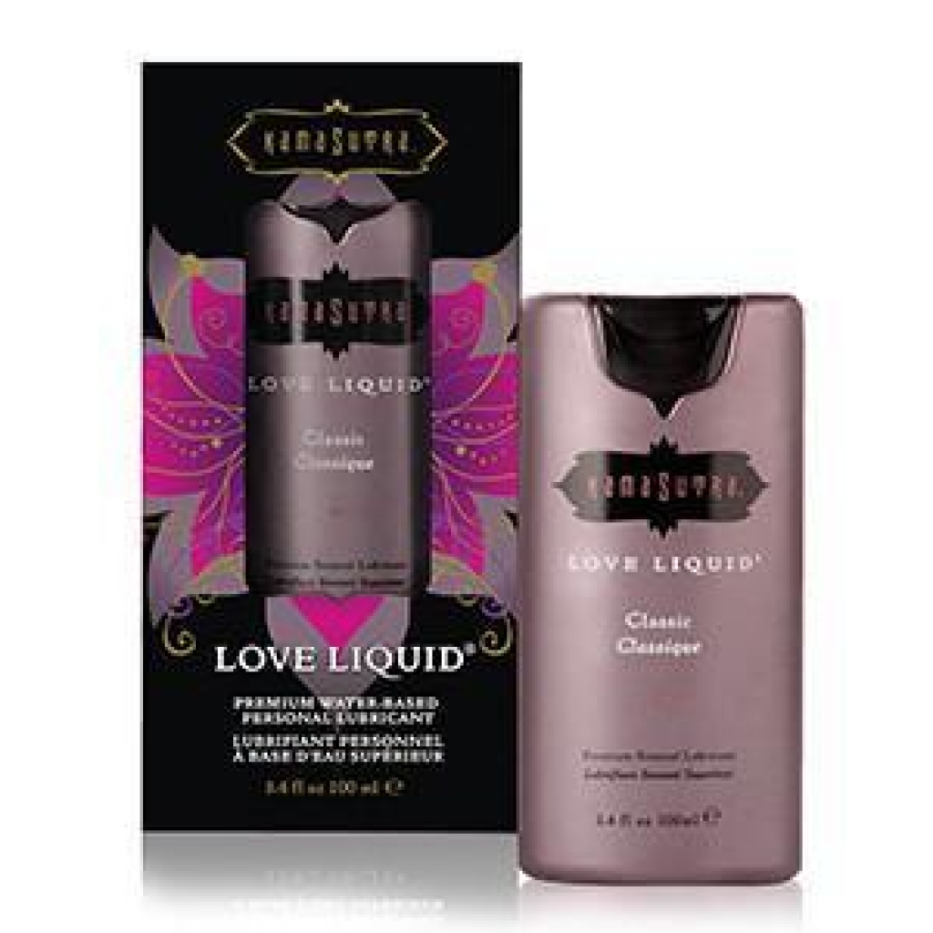 Love Liquid Classic Water Based Lubricant 3.4oz - Lubricants