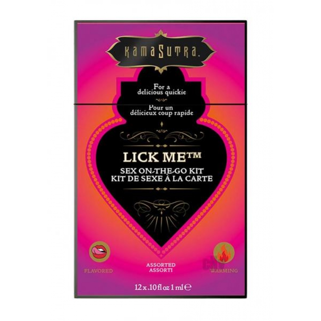 Lick Me Sex-to-go Kit - Lubricants