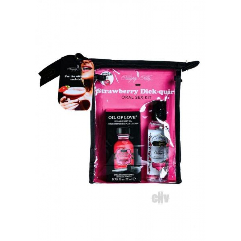 Strawberry Dick-quiri Oral Sex Kit - Oral Sex