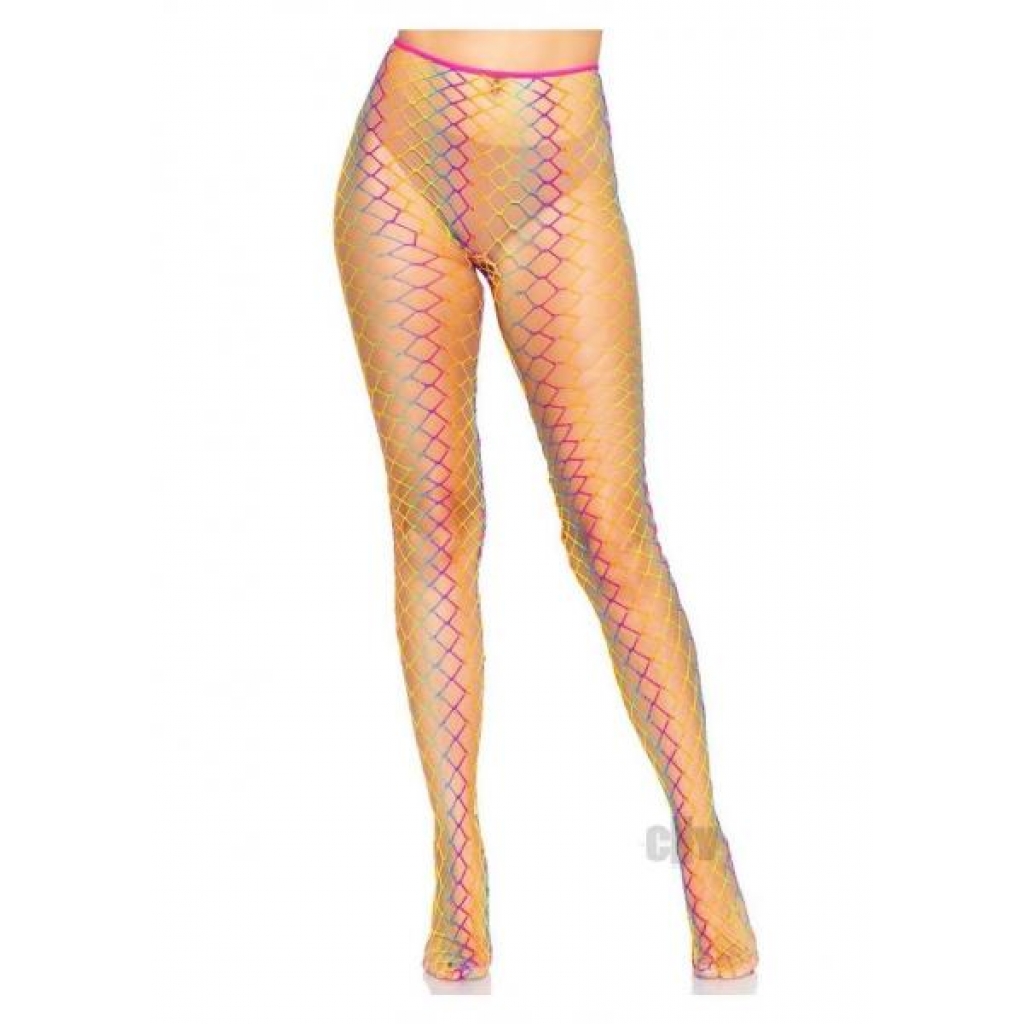 Ombre Rainbow Woven Tights Os - Bodystockings, Pantyhose & Garters