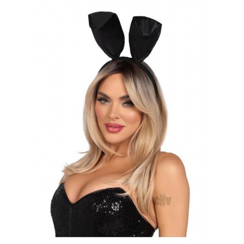 Bunny Kit 2pc Wht/blk - Sexy Costumes