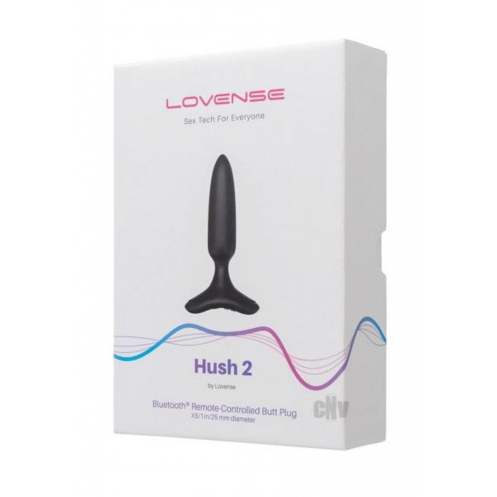 Hush Plug 1 Black - Anal Plugs