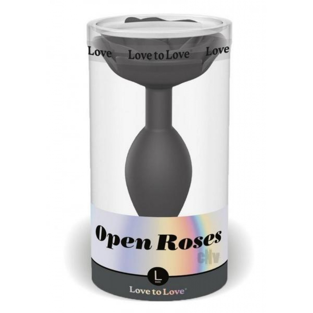 Open Roses Elegant Anal Plug