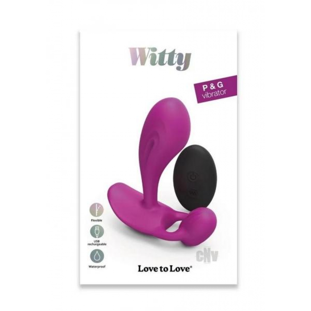 Witty Sweet Orchid Magenta - Prostate Massagers