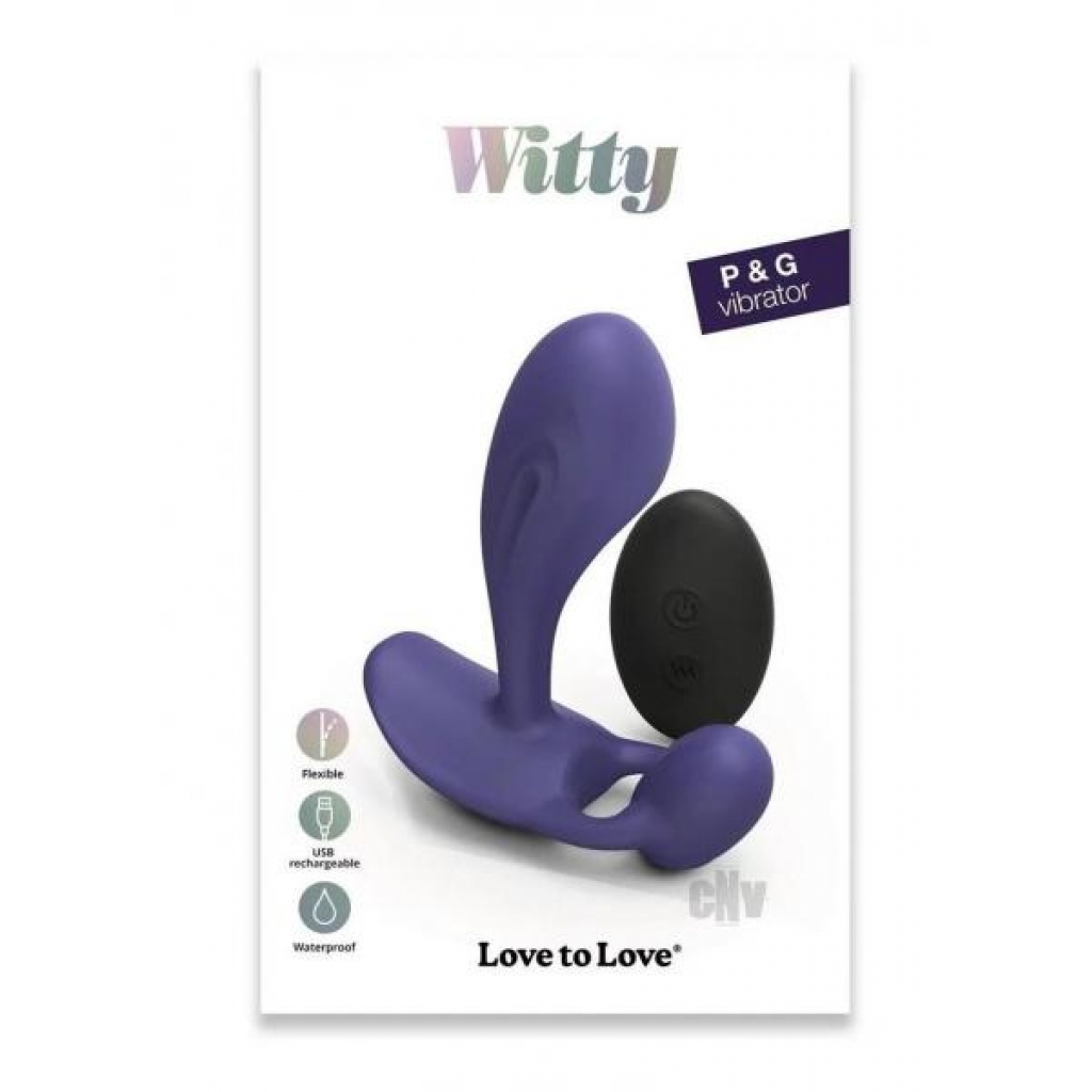 Witty Sweet Midnight Indigo - Prostate Toys