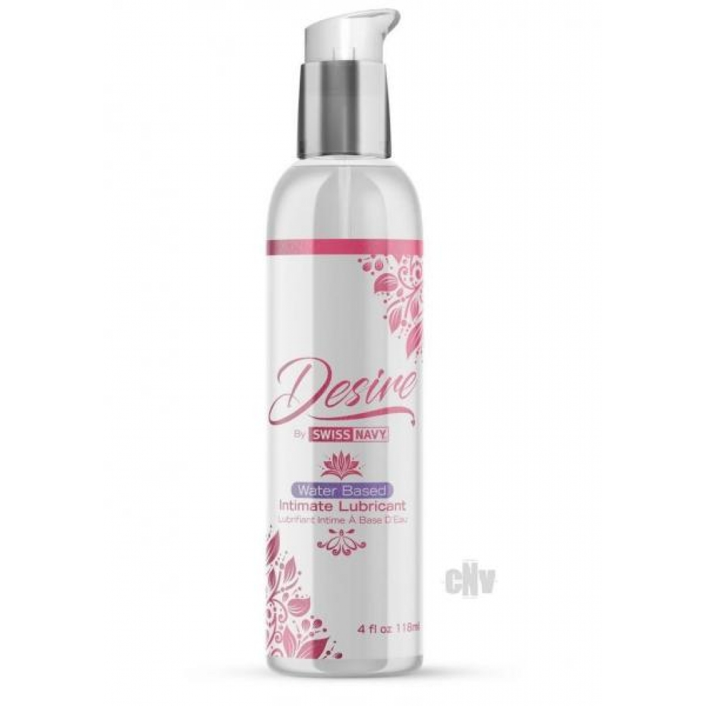 Desire Water Intimate Lube 4oz - Lubricants