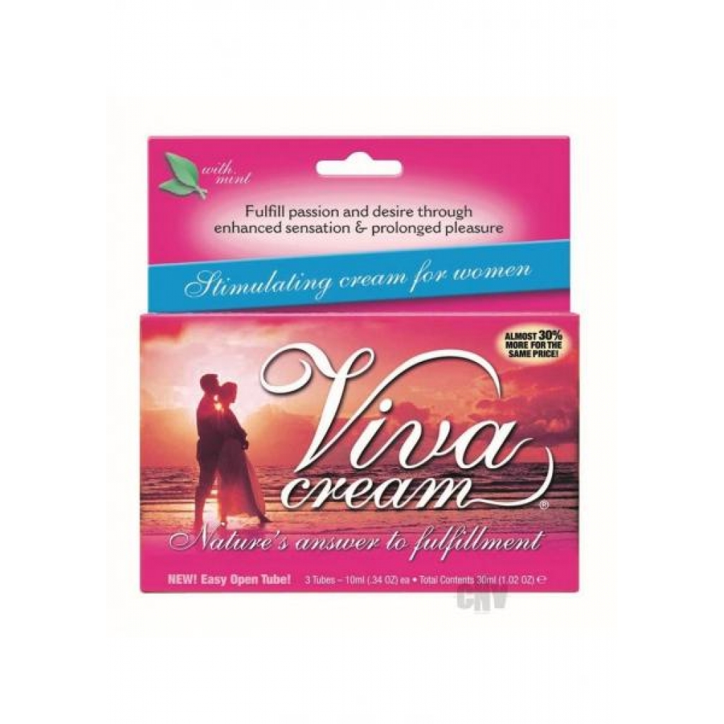 Viva Cream 10ml 3/box - For Women