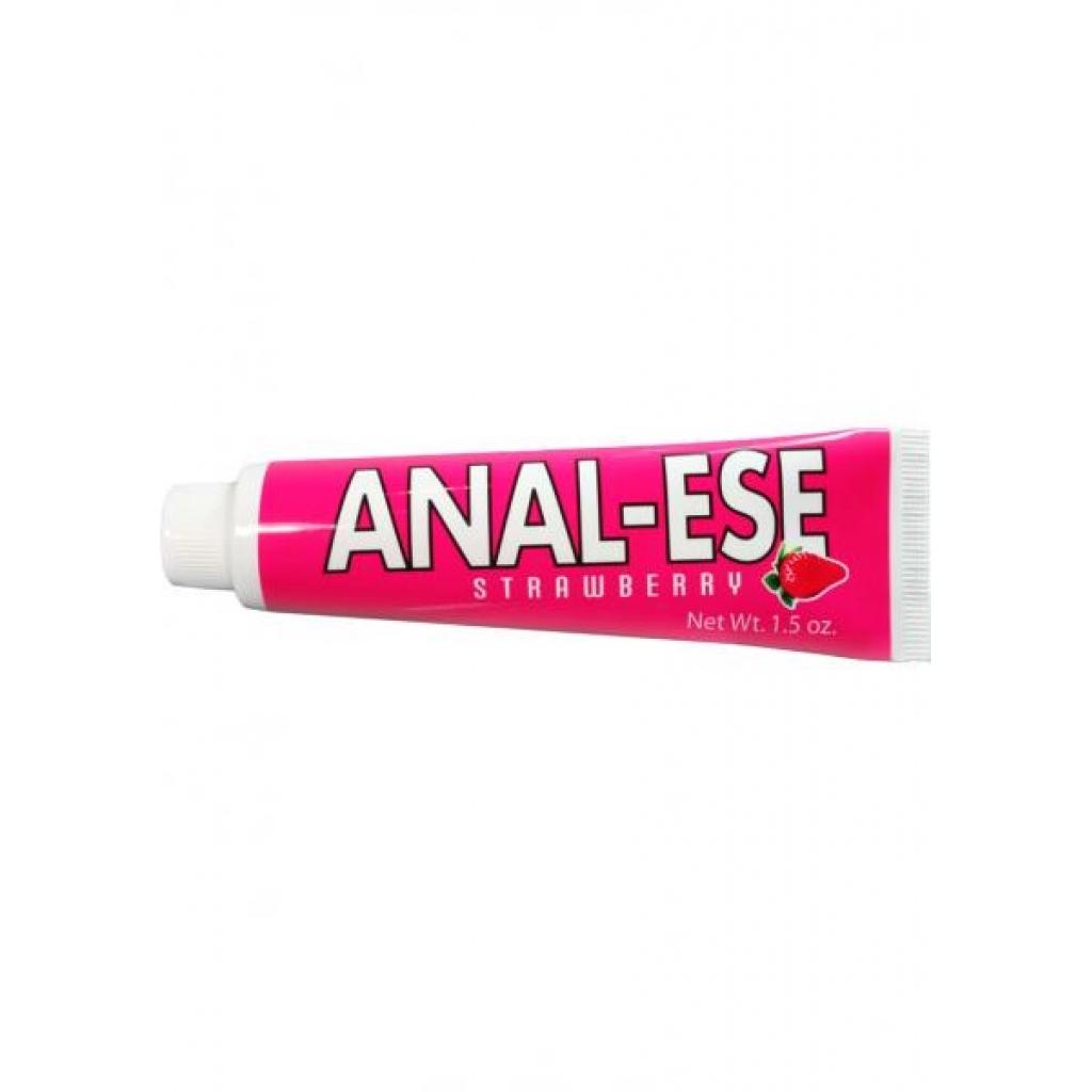 Anal Ese Anal Lubricant Strawberry 1.5oz - Anal Lubricants