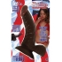 Real Skin Whoppers Inch 6.5 Inch Dildo - Brown - Realistic Dildos & Dongs