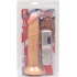 All American Whoppers Vibrating Dong 8 Inches Beige - Realistic