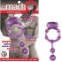 Macho Erection Keeper C Ring - Purple - Couples Vibrating Penis Rings