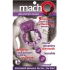 The Macho Ultra Erection Keeper Cock Ring Multispeed Purple - Couples Vibrating Penis Rings