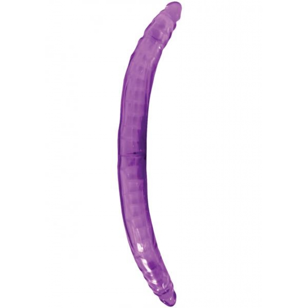 Bendable Double Dong Vibrator Multispeed Lavender - Double Dildos