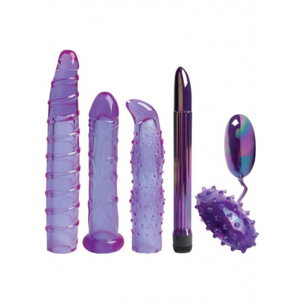 Purple Carnal Collection Waterproof Purple - Kits & Sleeves