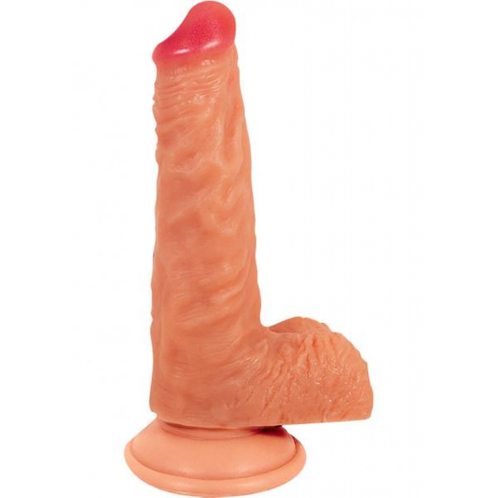 Lifelikes Royal Duke Dildo 7 Inch Flesh - Realistic Dildos & Dongs