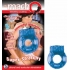 Macho Vibrating C-ring - Blue - Couples Vibrating Penis Rings