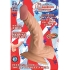 All American Whoppers 5in Curved Dong With Balls - Realistic Dildos & Dongs