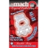 The Macho Crystal Collection Double Ring Clear - Couples Vibrating Penis Rings