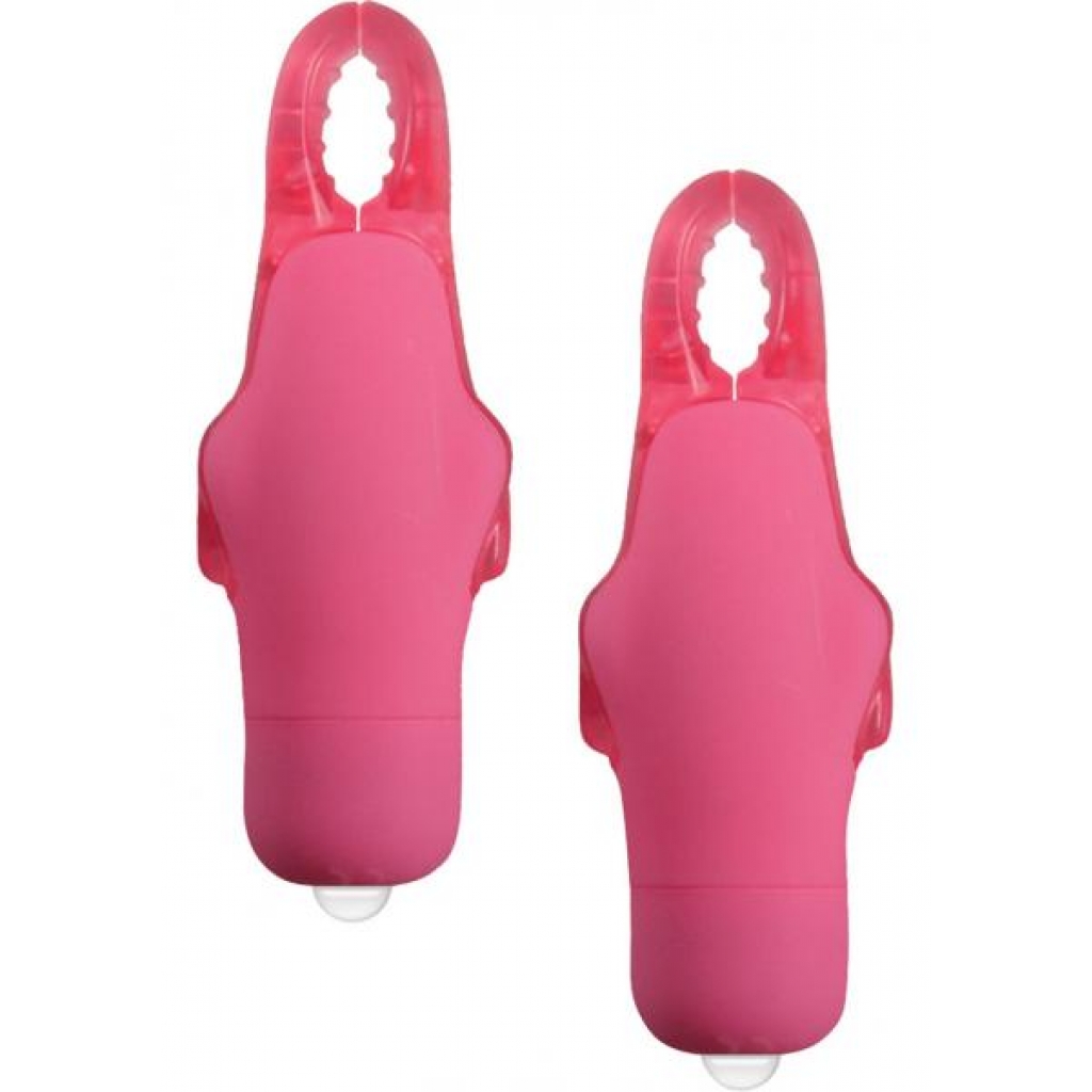 My First Nipple Clamps Vibrating Wireless Pink - Nipple Clamps