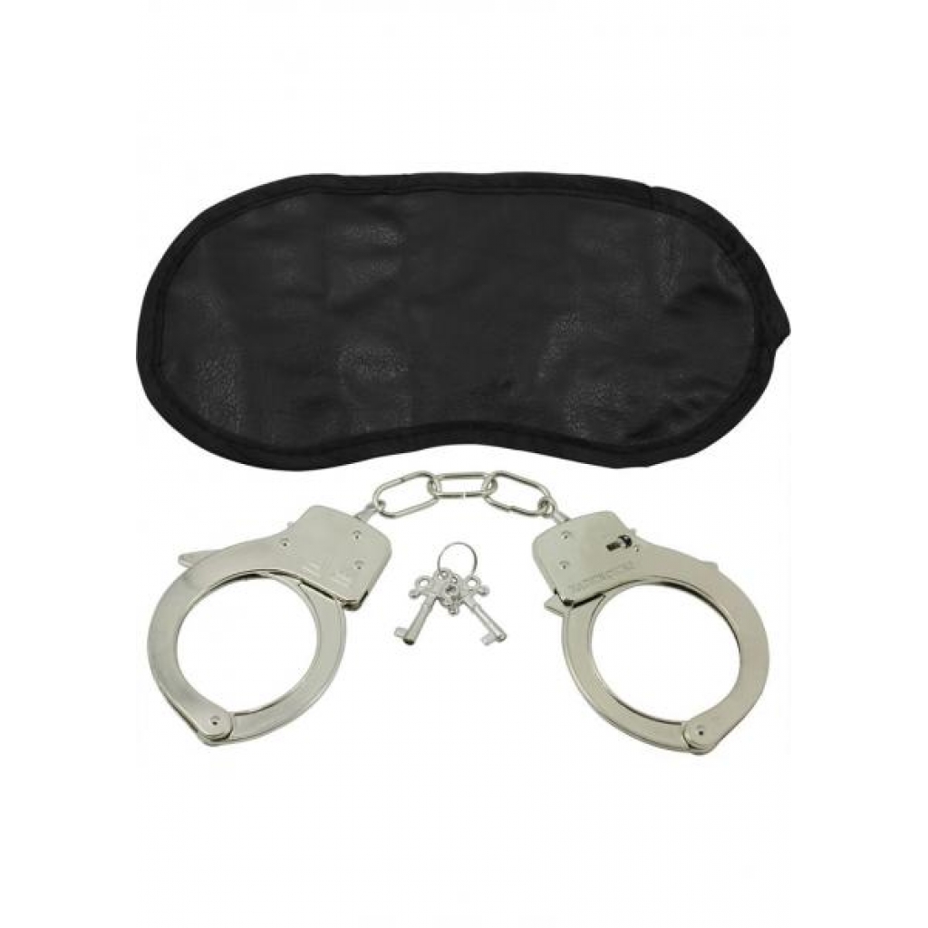 Dominant Submissive Collection Metal Handcuffs - Handcuffs