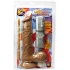 Real Skin Latin American Whoppers Vibrating Dong With Balls 8 Inch - Brown - Realistic