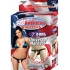 Real Skin All American Whoppers Dong With Universal Harness 7 Inch - Harness & Dong Sets