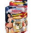 All American Whoppers Vibrating Dong Universal Harness 7 Inch Beige - Harness & Dong Sets