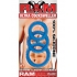 Ultra Cocksweller Silicone C Rings - Blue - Cock Ring Trios