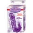 Clit Tickler Penis Extender Vibrating Sleeve Purple - Penis Extensions