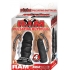 Ram Pulsating Buttplug Waterproof Black 4 Inch - Anal Plugs