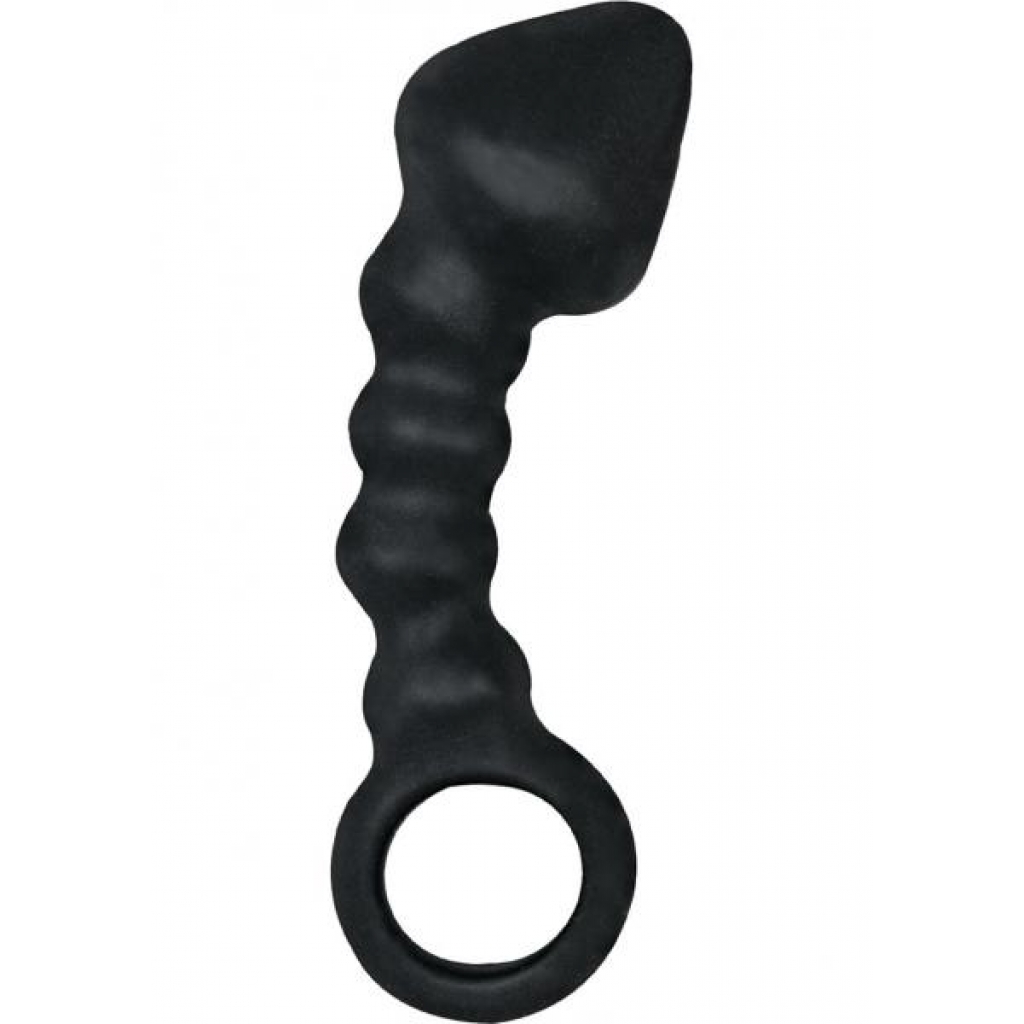 Ram Anal Trainer #3 Silicone Anal Beads 5.5 Inch - Black - Anal Probes