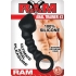 Ram Anal Trainer #3 Silicone Anal Beads 5.5 Inch - Black - Anal Probes