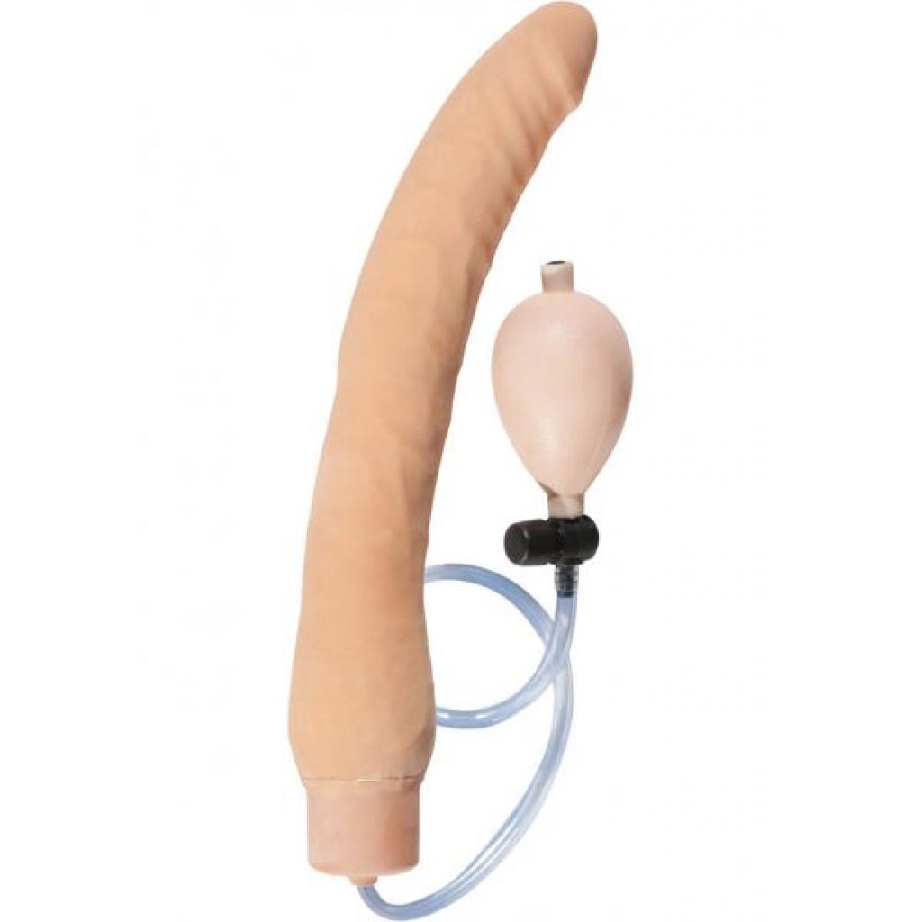 Ram 12 inches Inflatable Dong Beige - Realistic Dildos & Dongs